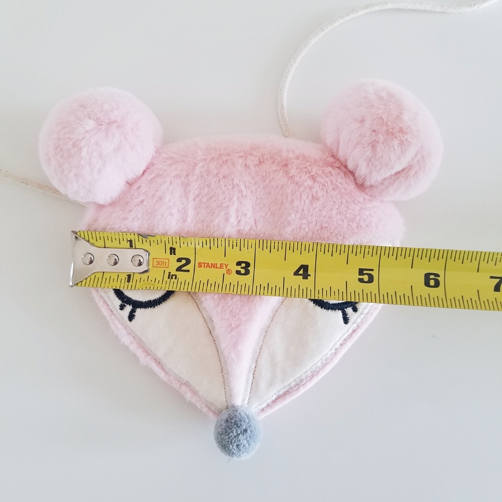 Fox purse for girls- fluffy fox - Picture 5 of 8